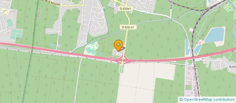 localisation de l'entreprise SOGEAM BTP à LE TEICH