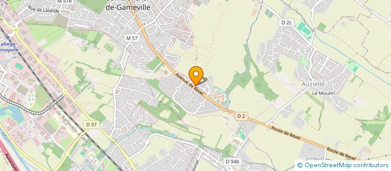 localisation de l'entreprise SOGEBA 31  SAINT-ORENS-DE-GAMEVILLE