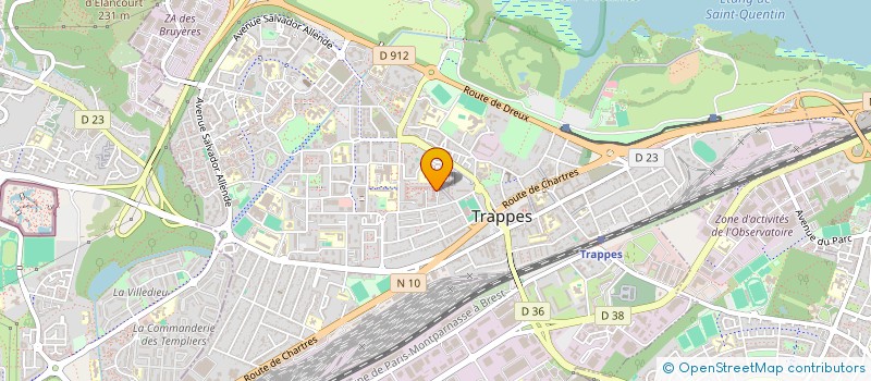localisation de l'entreprise SOGEBA 78 SARL à TRAPPES