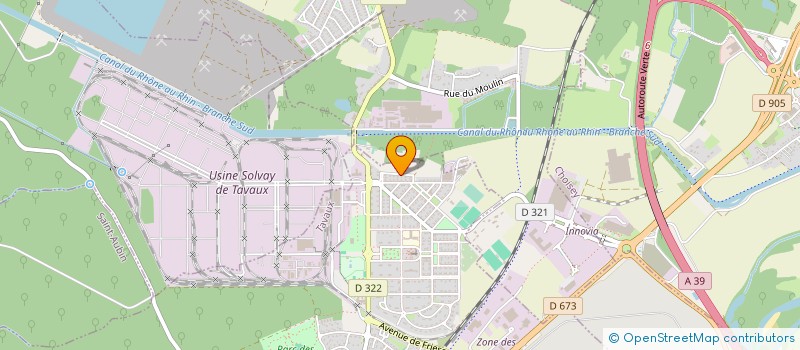 localisation de l'entreprise SOGEBAEHR à CHAMPDIVERS