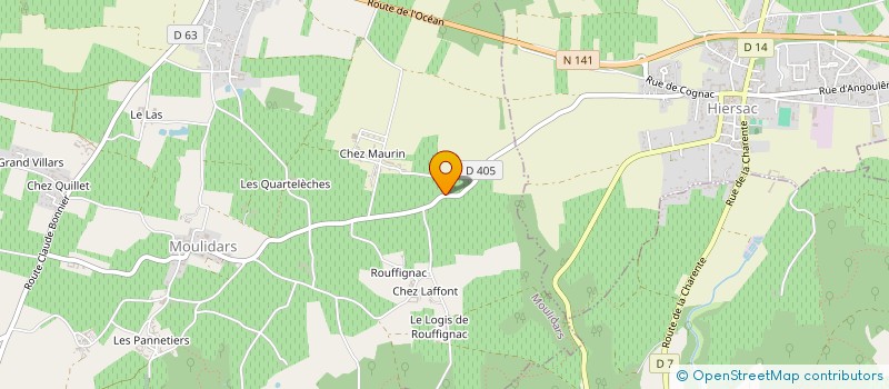 localisation de l'entreprise SOGEBAT à SAINT-SATURNIN