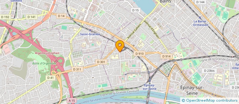 localisation de l'entreprise SOGEBAT  EPINAY-SUR-SEINE