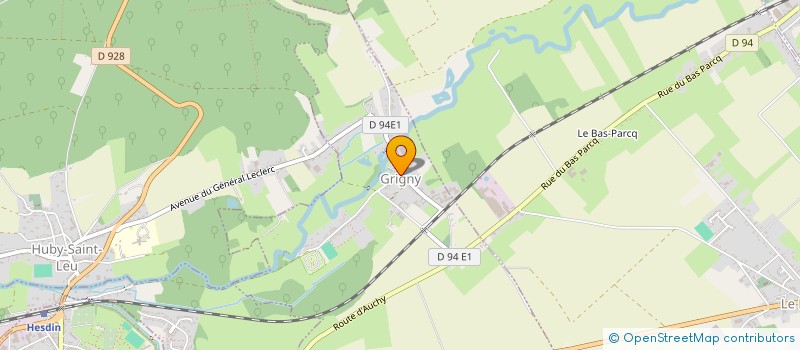 localisation de l'entreprise SOGEBFI  GRIGNY