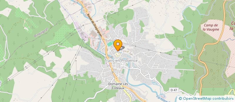 localisation de l'entreprise SOGEC à TRANS-EN-PROVENCE