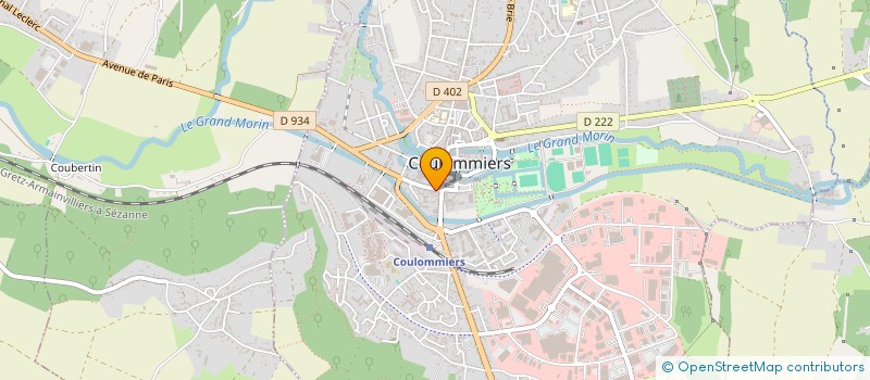 localisation de l'entreprise SOGECA à COULOMMIERS