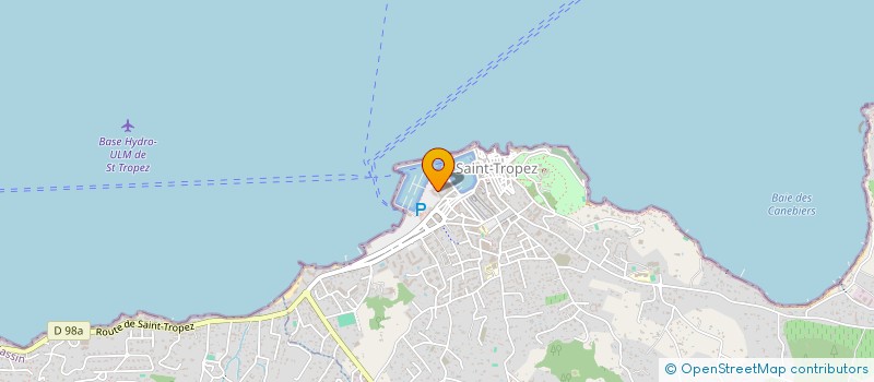 localisation de l'entreprise SOGECA à SAINT-TROPEZ