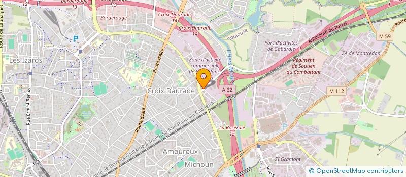 localisation de l'entreprise SOGECA INFORMATIQUE à TOULOUSE