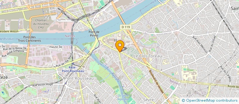 localisation de l'entreprise SOGECE à NANTES