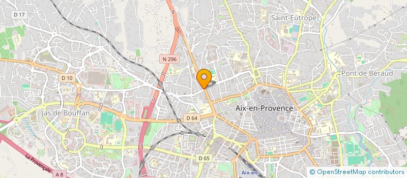 localisation de l'entreprise SOGECIVE à AIX-EN-PROVENCE