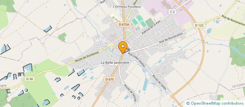 localisation de l'entreprise SOGECLIMA  COUR-CHEVERNY