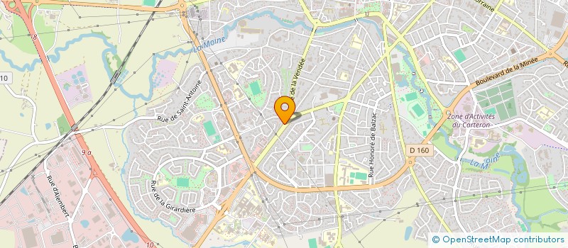 localisation de l'entreprise SOGECO à CHOLET