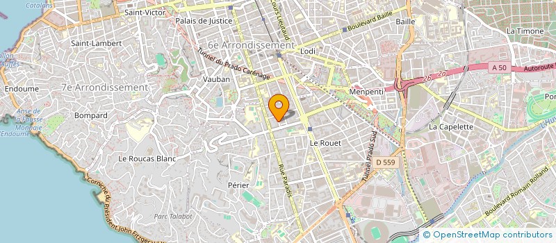 localisation de l'entreprise SOGECOM à MARSEILLE