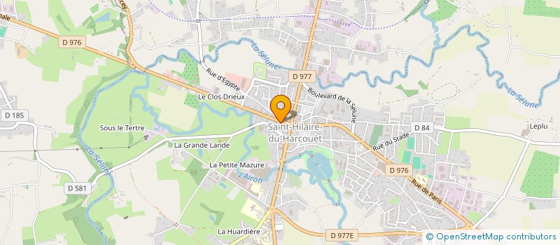 localisation de l'entreprise SOGECOM DE NORMANDIE à SAINT-HILAIRE-DU-HARCOUET