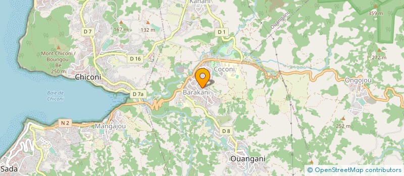 localisation de l'entreprise SOGECOS à OUANGANI