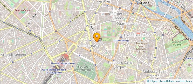 localisation de l'entreprise SOGECRECHE à PARIS