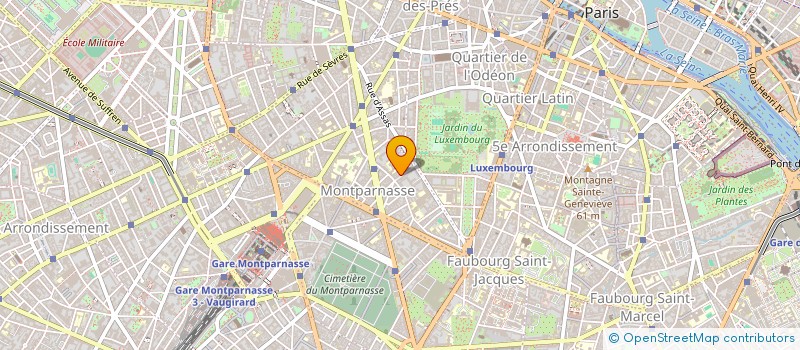 localisation de l'entreprise SOGECRECHE à PARIS