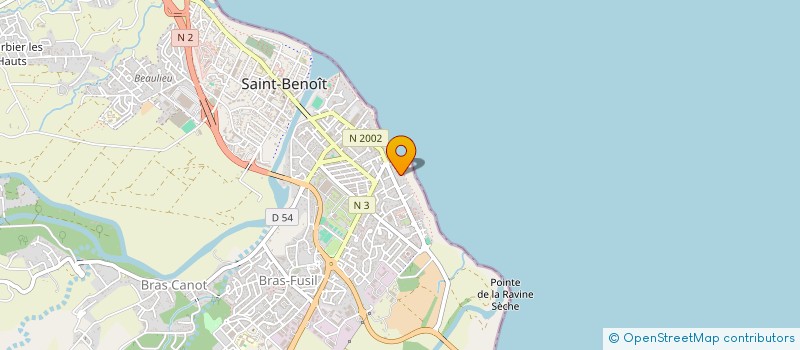 localisation de l'entreprise SOGEDAR SOCIETE DE GESTION DES DISTRIBUTEURS AUTOMATIQUES DE LA REUNION à SAINT-BENOIT