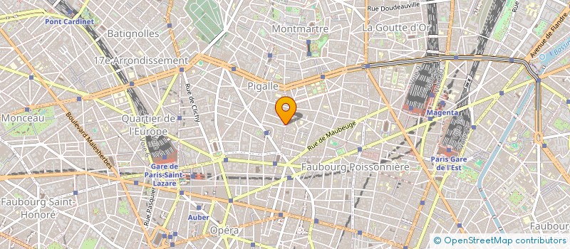 localisation de l'entreprise SOGEDEC  PARIS