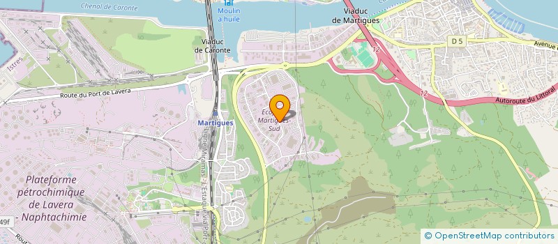 localisation de l'entreprise SOGEDEM UNIVERSAL à MARTIGUES