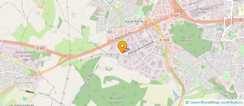 localisation de l'entreprise SOGEDEX ACCESSORIES à BEAUCOUZE