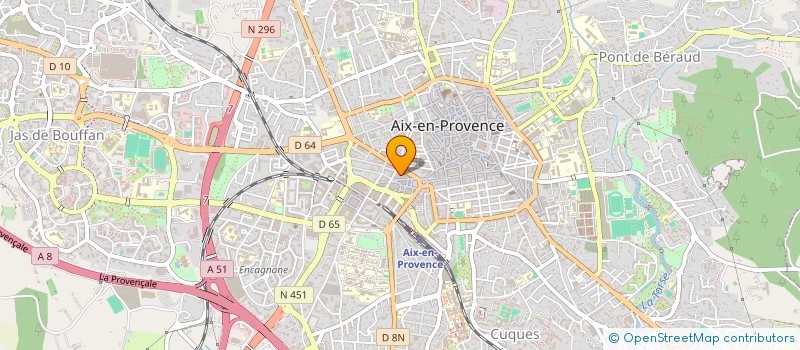 localisation de l'entreprise SOGEDIM SUD à AIX EN PROVENCE