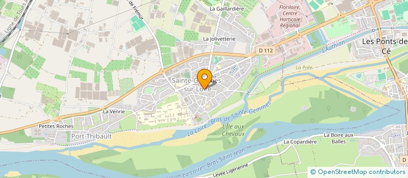 localisation de l'entreprise SOGEDIS  SAINTE-GEMMES-SUR-LOIRE