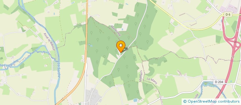 localisation de l'entreprise SOGEDO  SAINT-MARCEAU