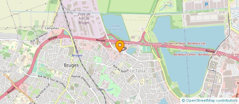 localisation de l'entreprise SOGEDOC à BRUGES