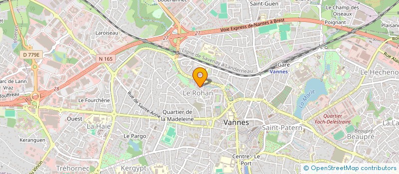 localisation de l'entreprise SOGEDOU à VANNES