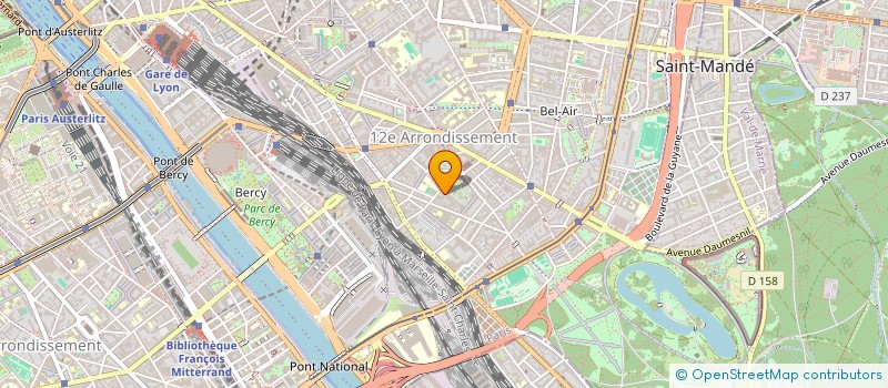 localisation de l'entreprise SOGEF DECORATION  PARIS