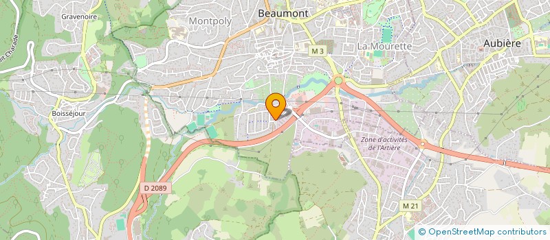 localisation de l'entreprise SOGEFI BATIMENT  BEAUMONT