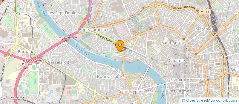 localisation de l'entreprise SOGEFI INGENIERIE GEOMATIQUE à TOULOUSE