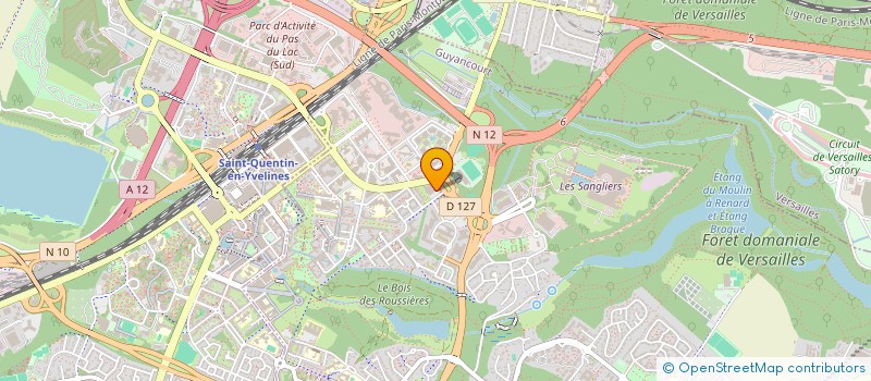 localisation de l'entreprise SOGEFI SUSPENSIONS à GUYANCOURT