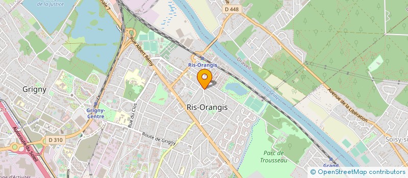 localisation de l'entreprise SOGEFIA NEXT INDUSTRIE PRO à RIS-ORANGIS