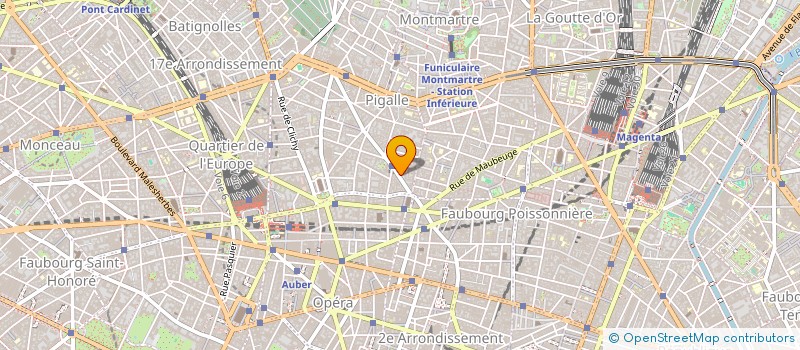 localisation de l'entreprise SOGEFIMO SOC GEST FISCAL IMMOB à PARIS