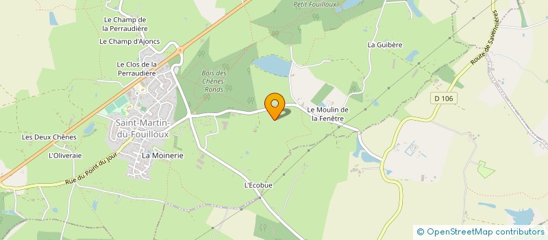 localisation de l'entreprise SOGEFLOR à SAINT-MARTIN-DU-FOUILLOUX