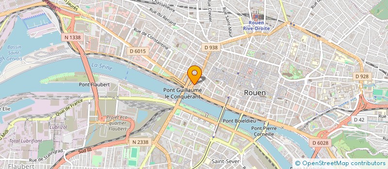 localisation de l'entreprise SOGEFORM SA à ROUEN