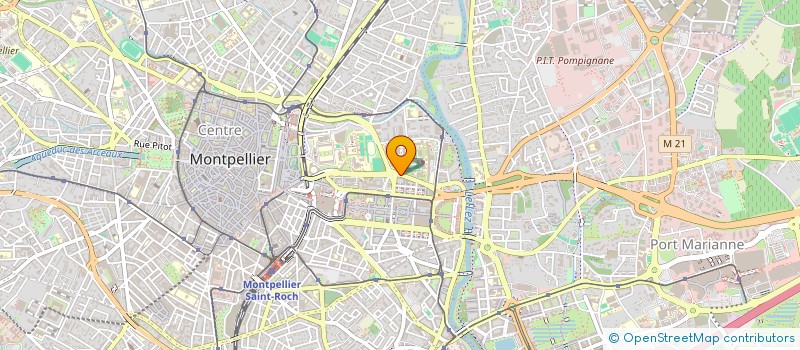 localisation de l'entreprise SOGEGONE ET CIE à MONTPELLIER