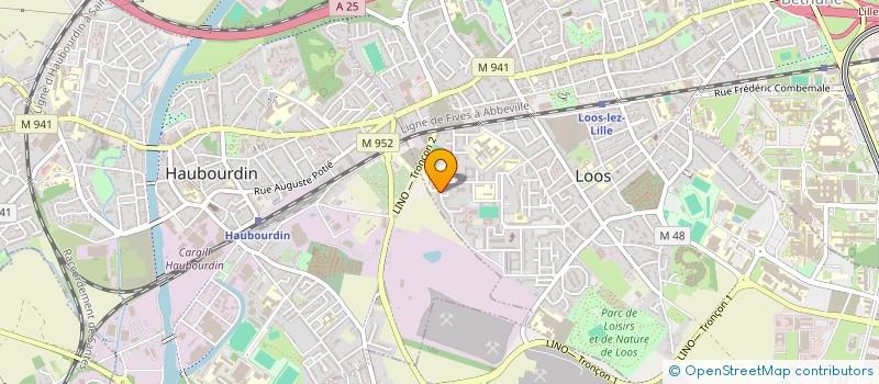 localisation de l'entreprise SOGEHACO  LOOS