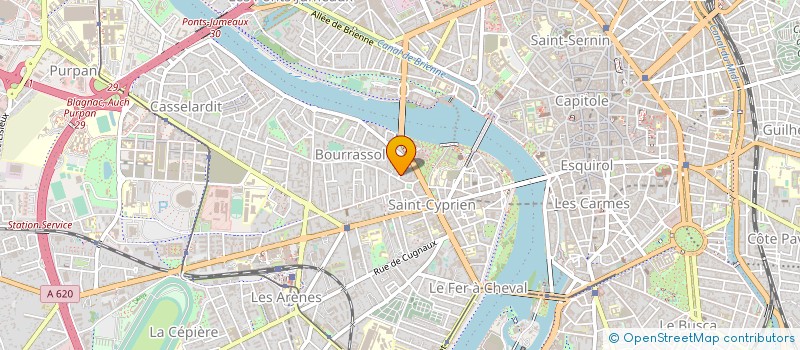 localisation de l'entreprise SOGEI à TOULOUSE