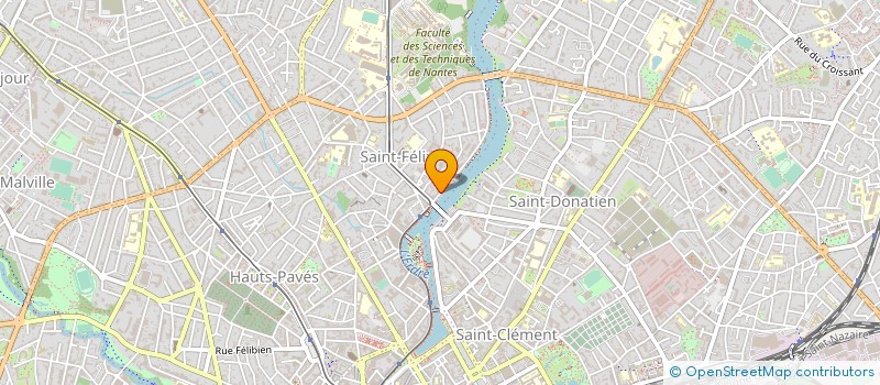 localisation de l'entreprise SOGEIX à NANTES