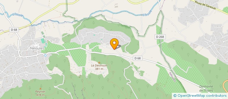 localisation de l'entreprise SOGELEC à NEOULES