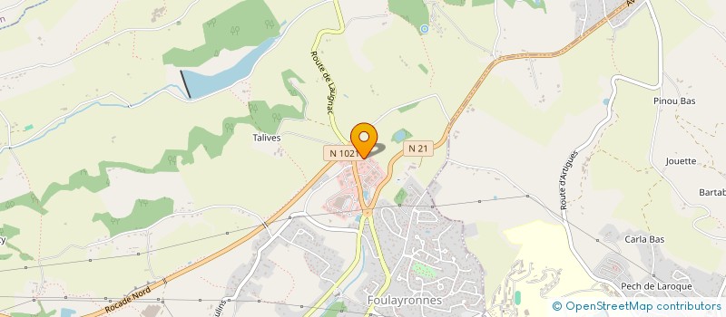 localisation de l'entreprise SOGELEC à FOULAYRONNES