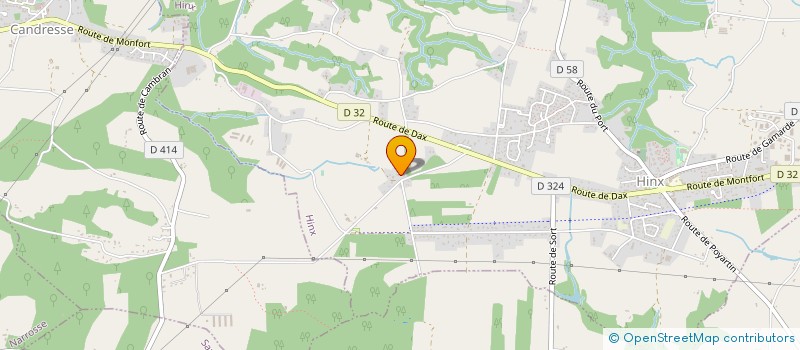 localisation de l'entreprise SOGELEC SOC GENER ELECTRICITE à SAUGNAC-ET-CAMBRAN