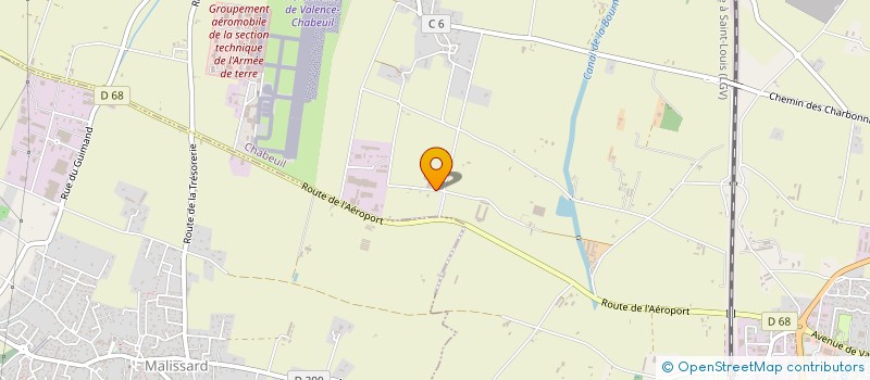 localisation de l'entreprise SOGELI à CHABEUIL