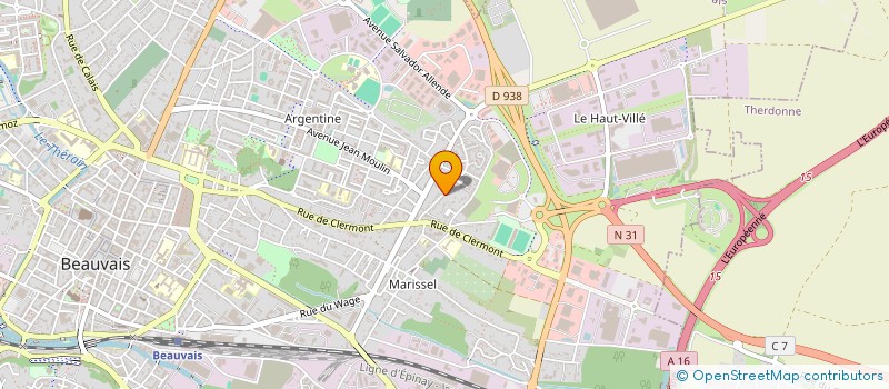 localisation de l'entreprise SOGELILP à PARMAIN