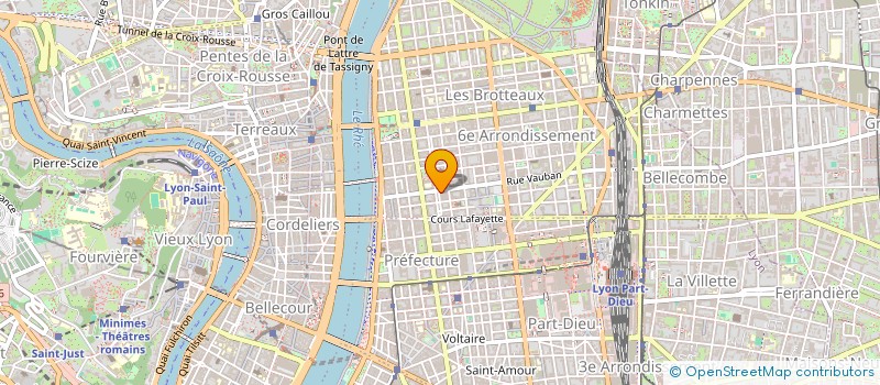 localisation de l'entreprise SOGELYM DIXENCE CONSEIL  LYON