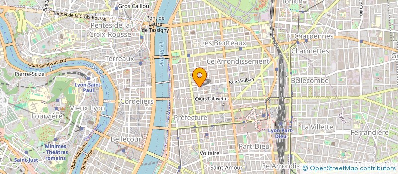 localisation de l'entreprise SOGELYM DIXENCE HOLDING  LYON