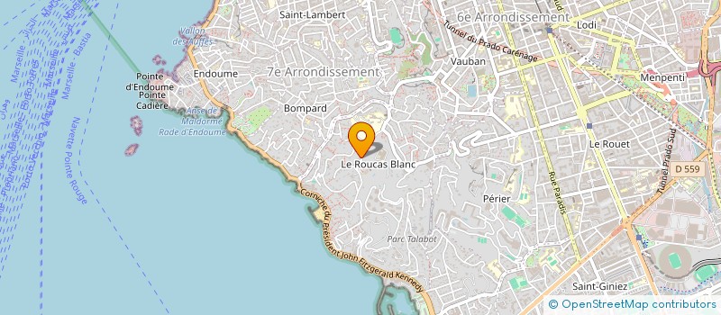 localisation de l'entreprise SOGEMANED à MARSEILLE