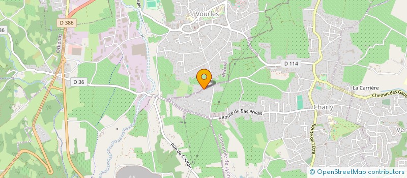 localisation de l'entreprise SOGEMAP à CHARLY
